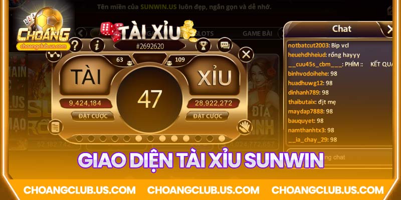 Giao diện với live chat